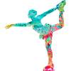 Figure skating PopArt
