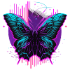 Glow in The Dark Butterfly