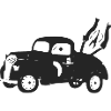 Ein Rennwagen