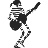 A pirate guitarist