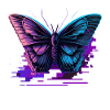 Butterfly Retro Shades
