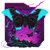 Glow in the Night Butterfly