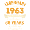 60ème anniversaire millésime 1963