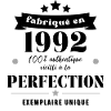 fabriqué en 1992