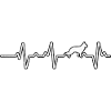 German Shepherd heartbeat
