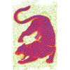 Jaguar in Magenta