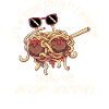 Dabbing Flying Spaghetti Monsters Pastafarian