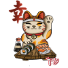 Yokai Maneki Neko Sushi