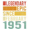 Birthday February 1951 Legendary epic