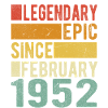 Birthday February 1952 Legendary epic