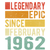 Birthday February 1962 Legendary epic