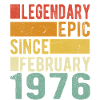 Birthday February 1976 Legendary epic