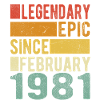Anniversaire février 1981 Épopée légendaire