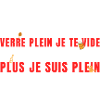 Verre plein