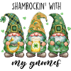 shamrockin with my gnomies