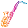 Saxophone Saxophonist Gift