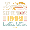 Bildunterschrift September 1992 Jubiläumsgeschenk 1992