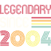 Birthday Legendary Since 2004