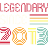 Birthday Legendary Since 2013
