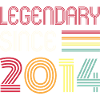 Birthday Legendary Since 2014