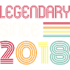 Birthday Legendary Since 2018