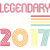 Birthday Legendary Since 2017