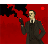 Smoking Agent Illustration