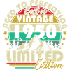 Vintage Anniversary born in 1950 Vintage retro 1950