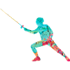 Fencing and fencing PopArt
