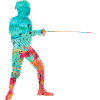 Fencing and fencing PopArt