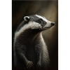 Dachs tier realistic