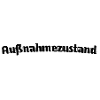 Außnahmezustand