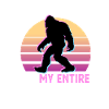 Bigfoot a mangé tout mon cul drôle Cryptid Gift