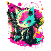 Cyper Warrior Kitty