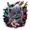 Cat Charging Up