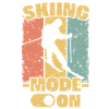 Skiing retro
