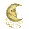 Halbmond, Mond-Vollmond, Lunacy-Spruch