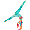 Gymnastics, Athletics, Gymnastics PopArt