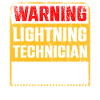 Technicien d’avertissement Lightning au travail