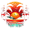 Sunrise over the water