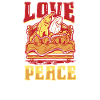 Love Peace Bananas - Banana