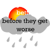 Pessimist rain cloud