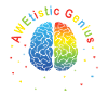 Mijn Brain Genius Kleurrijke Puzzel Autisme Bewustzijn