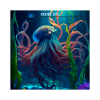 Ocean animals, angry octopus