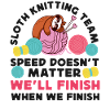 Knitting Knitter Sloth Sloth