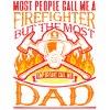Feuerwehrmann Papa Geschenk Feuerwehr