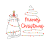 Meowy Christmas - Merry Christmas -