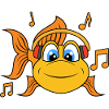 Écouteurs de musique Goldfish Clef