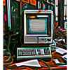 Old Digital Art Computer