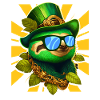 Leprechaun paresseux de la Saint-Patrick